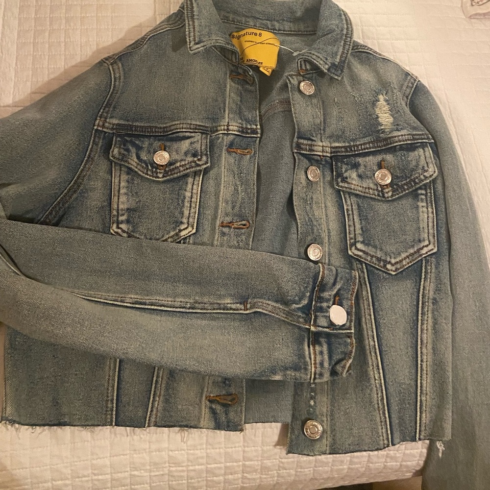 Cropped Jean jacket